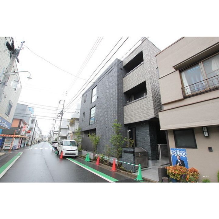 アンジュール新川崎の外観