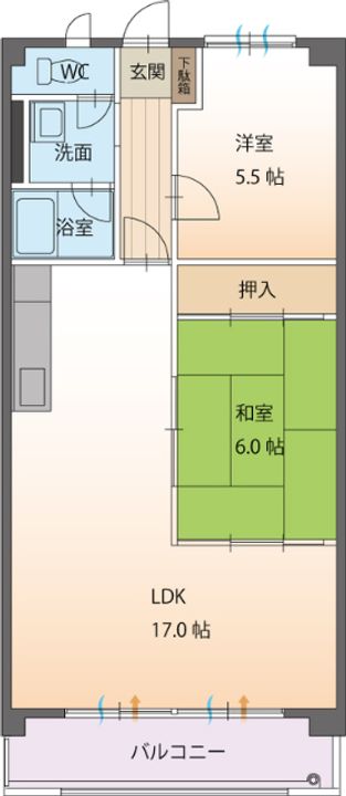 グランシード中町の間取り