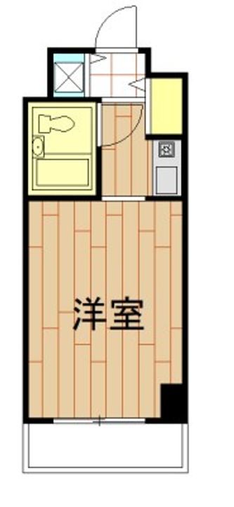 神奈川県川崎市中原区木月1(マンション)の賃貸物件の間取り