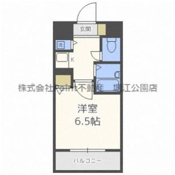 大阪府大阪市西区靱本町3(マンション)の賃貸物件の間取り