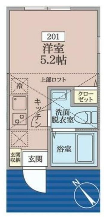 クレオパトラ西生田の間取り
