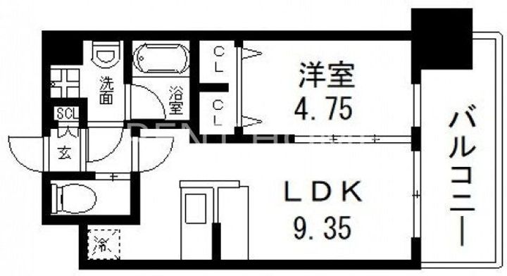 プレジオ布施ASIANの間取り