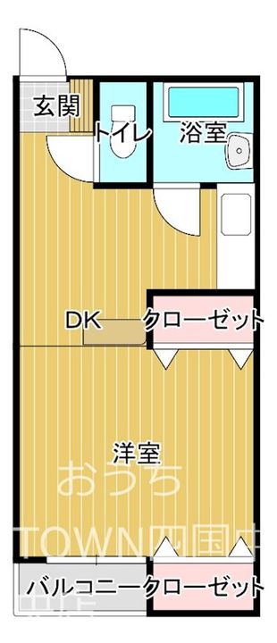 シャトウマンションの間取り