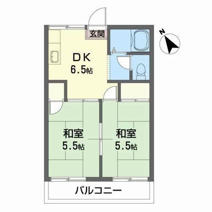 メゾンヴィスタリの間取り