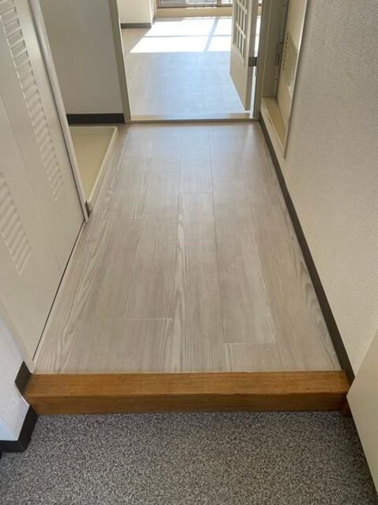 ダイアパレスステーションプラザお花茶屋の玄関