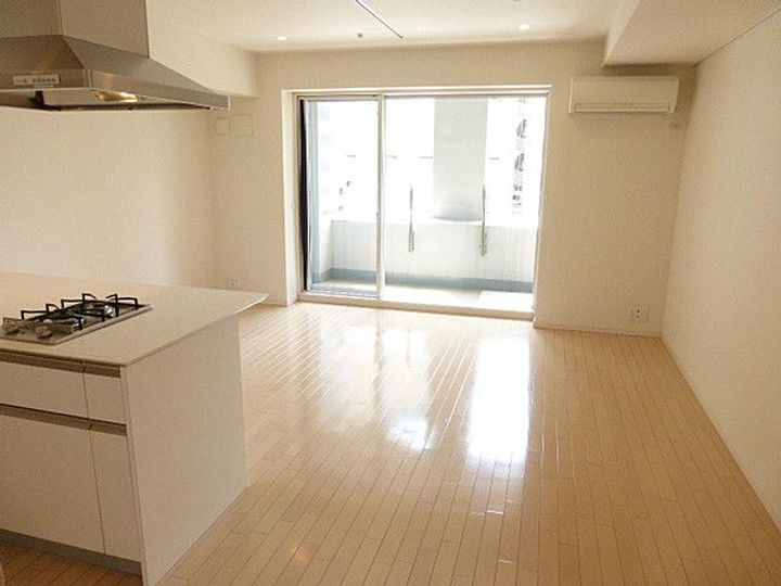 グラディート汐留ロッソの居間