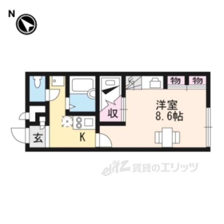 レオパレス山忠の間取り