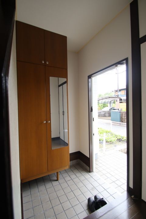 岡山県岡山市南区妹尾(一戸建)の賃貸物件の玄関