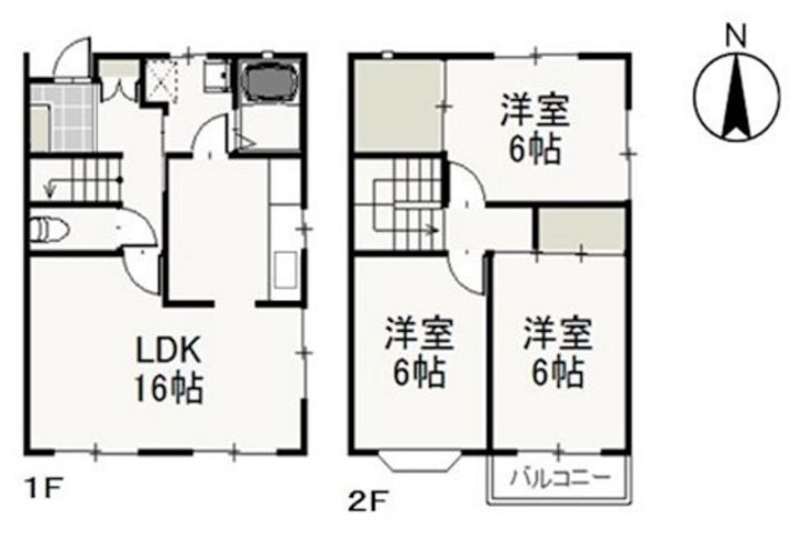 岡山県岡山市南区妹尾(一戸建)の賃貸物件の間取り