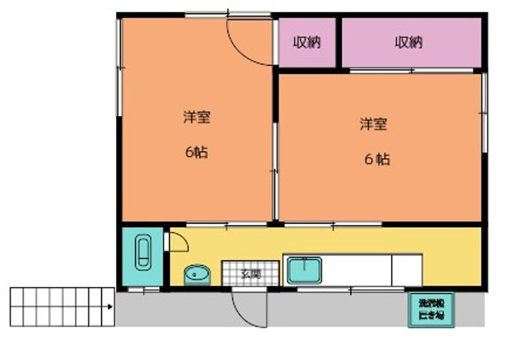 大分県別府市天満町(一戸建)の賃貸物件の間取り