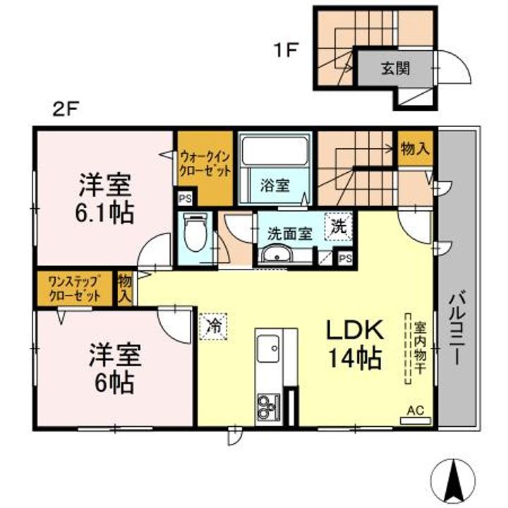 ルシェリアの間取り