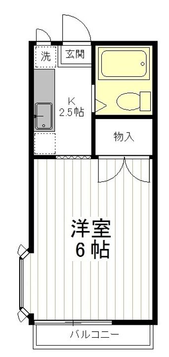 美由希壱番館の間取り