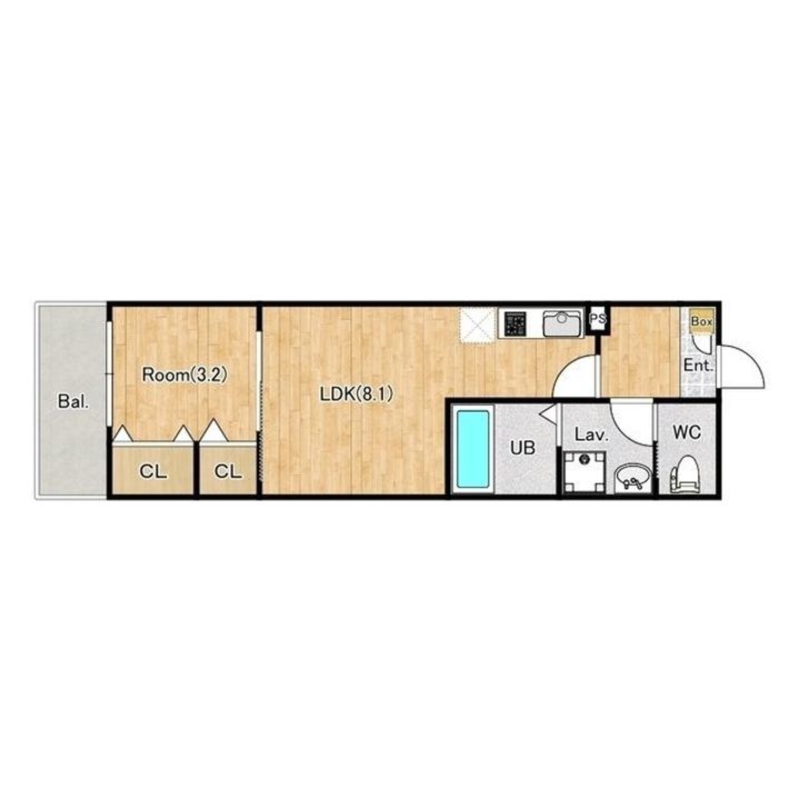 ジーメゾン相模原フルスの間取り