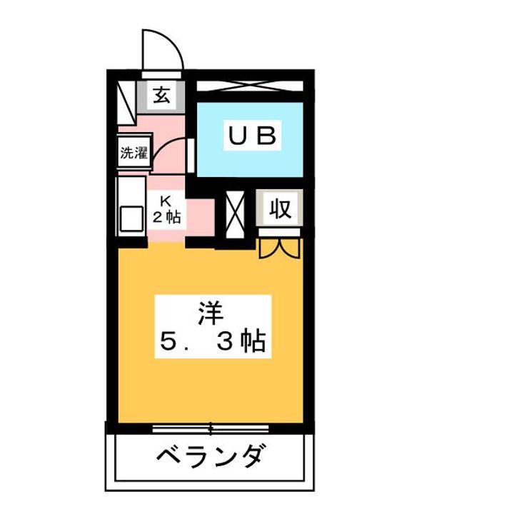 ディア・ベルジュ南林間の間取り
