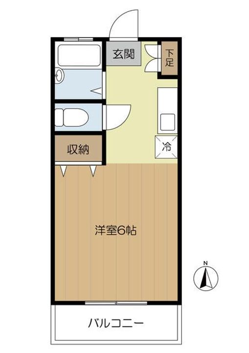 東京都杉並区高円寺北2(マンション)の賃貸物件の間取り