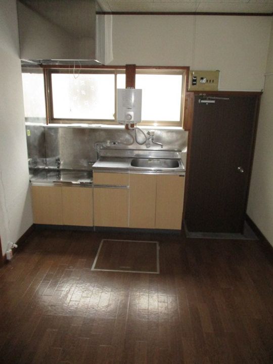 福島県いわき市平字愛谷町四丁目(一戸建)の賃貸物件のキッチン