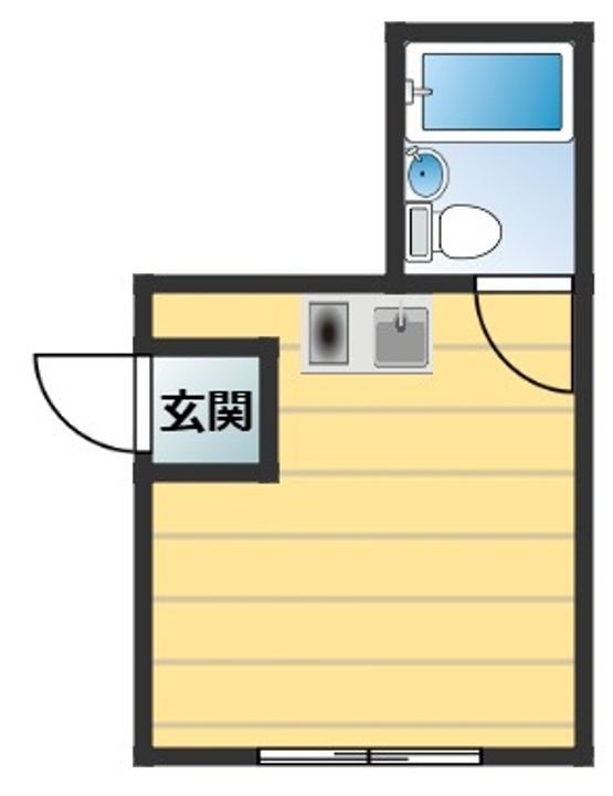 神奈川県横須賀市小矢部2(アパート)の賃貸物件の間取り