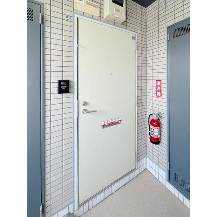 埼玉県川口市西青木2(マンション)の賃貸物件の玄関