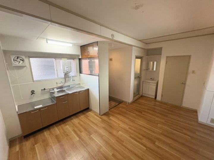 浦風マンションの居間