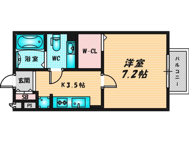 エムセジュールの間取り