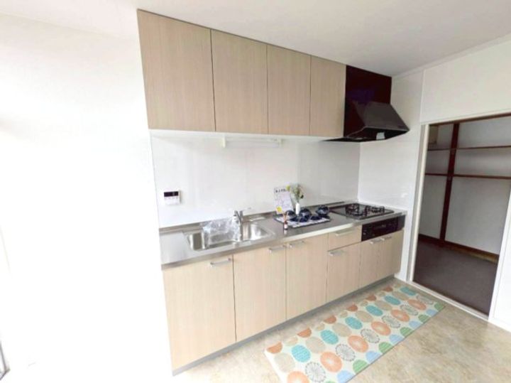 千葉県佐倉市南臼井台(一戸建)の賃貸物件のキッチン