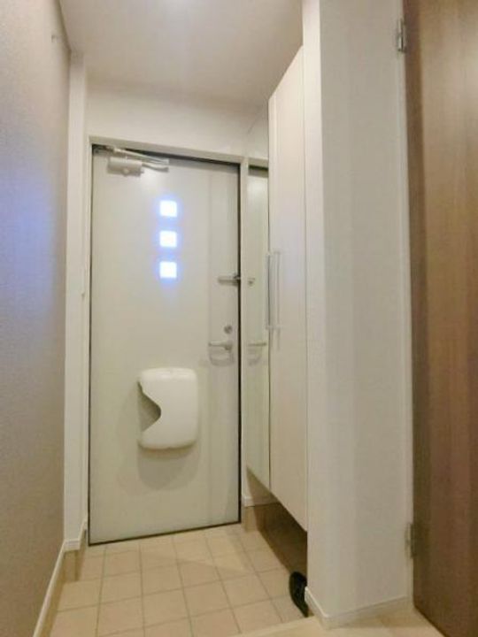 長野県長野市大字大豆島(アパート)の賃貸物件の玄関