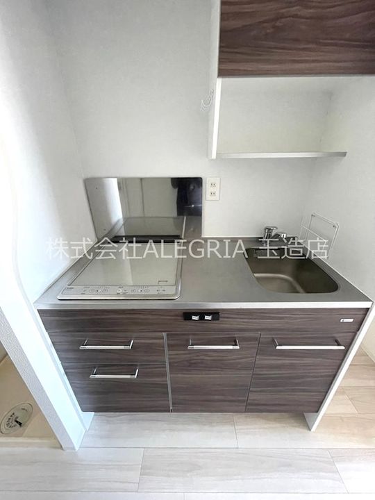 大阪府大阪市東成区神路4(マンション)の賃貸物件のキッチン