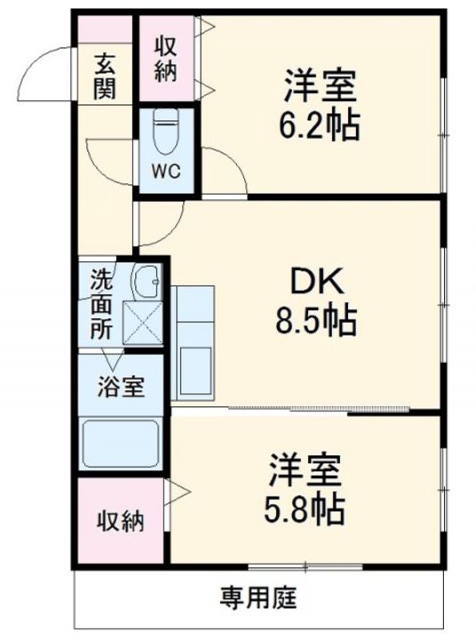 フォレストプラムの間取り