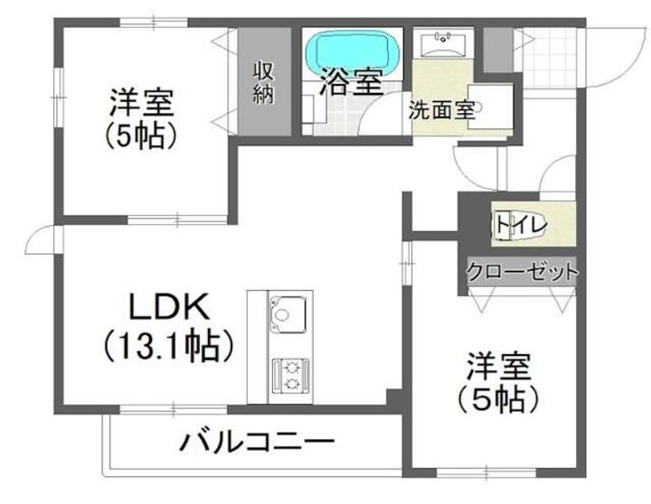 日向テラスKUGAYAMAの間取り