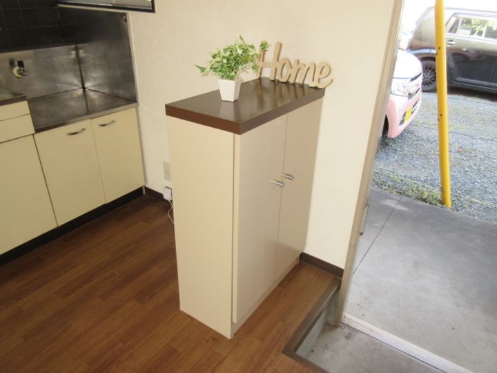 新グリーンハイツの玄関