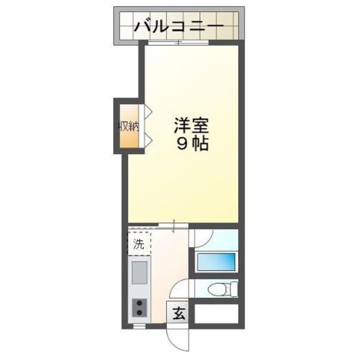 USA壱番館の間取り