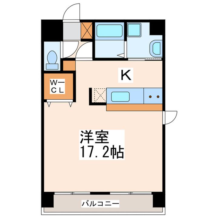 ラ・ペジーブル新町の間取り