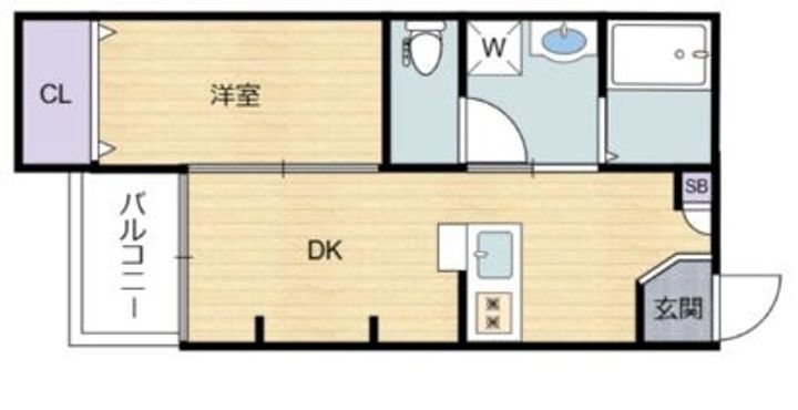 エヌエムキャトフヴァントゥレーズノースの間取り