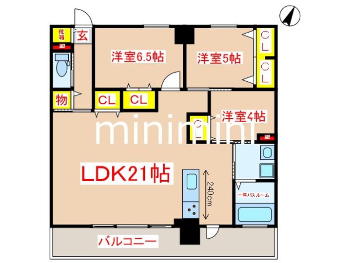 ISORAの間取り