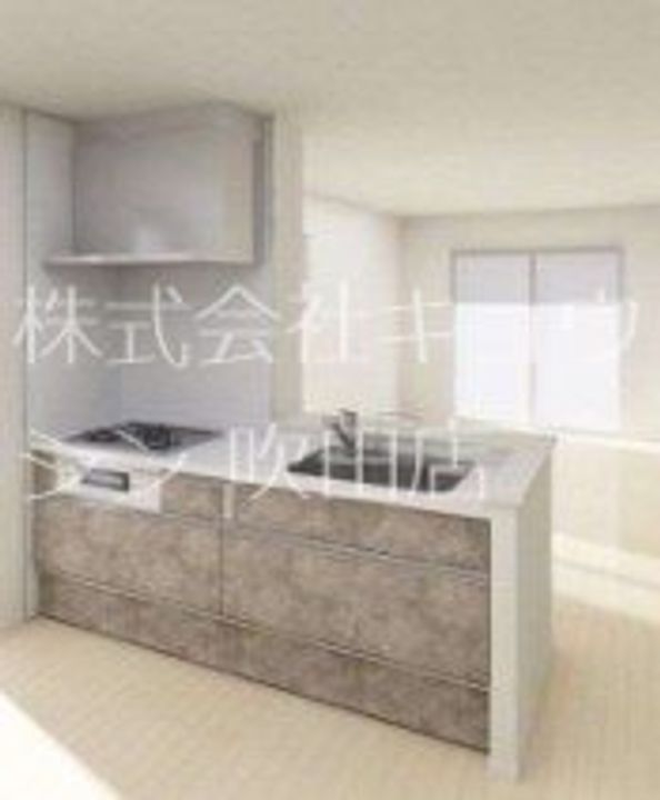 大阪府吹田市岸部中4(マンション)の賃貸物件の居間