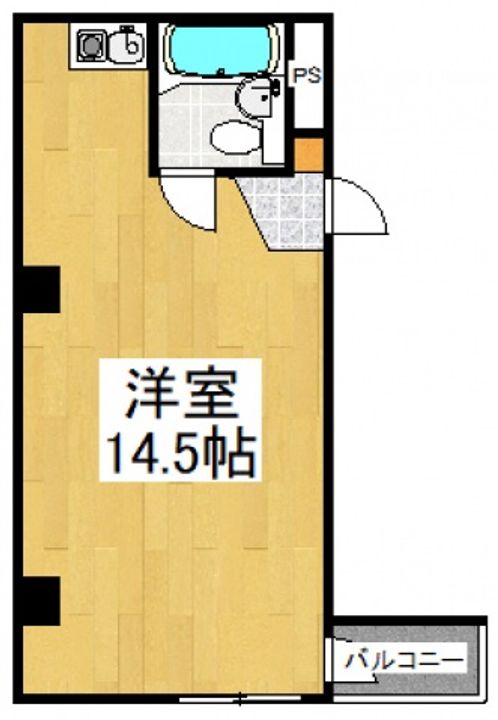 東京都東村山市栄町2(マンション)の賃貸物件の間取り