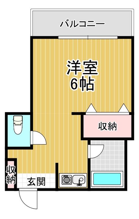 オプスMITSUYAの間取り