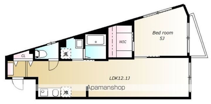 クレストール下馬の間取り