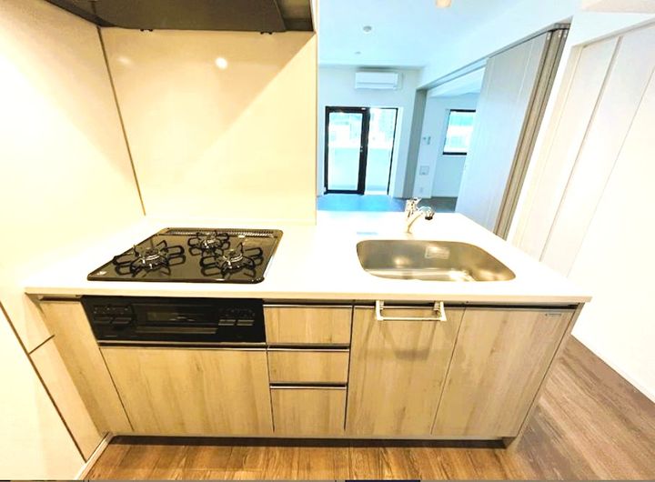 東京都台東区根岸5(マンション)の賃貸物件のキッチン