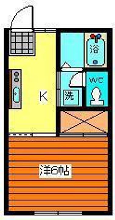 コーポ鈴木の間取り