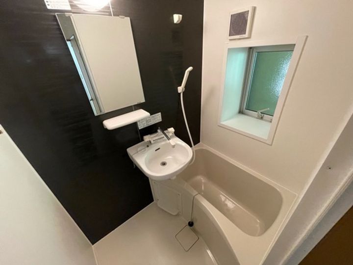 清水アパートの風呂