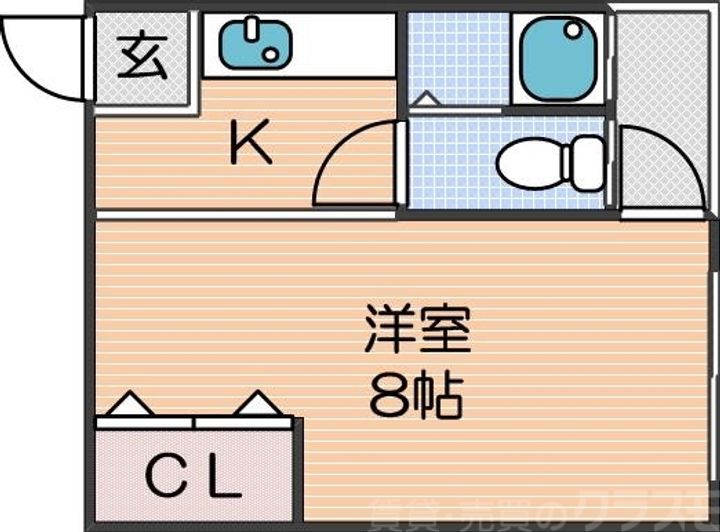 サニーカルマンの間取り