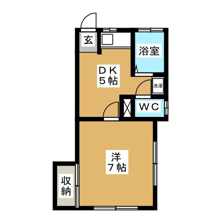 プラッツKの間取り