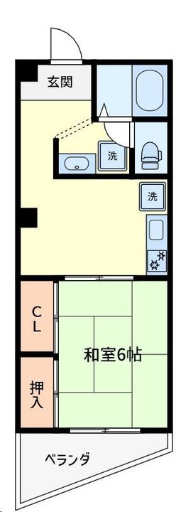 茂田マンションの間取り