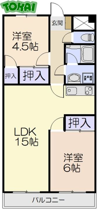 ファミリータウンむらたの間取り