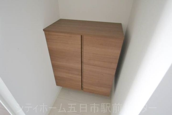 セブンプロート五日市リバーサイドIIの玄関