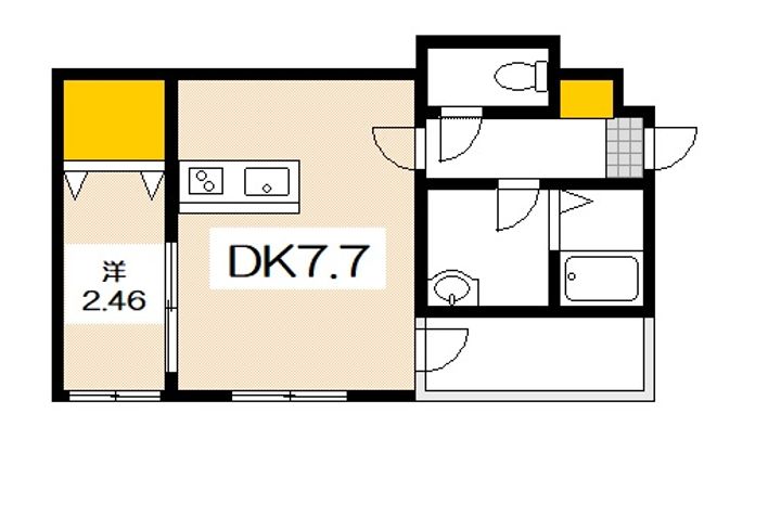 セブンプロート五日市リバーサイドIIの間取り