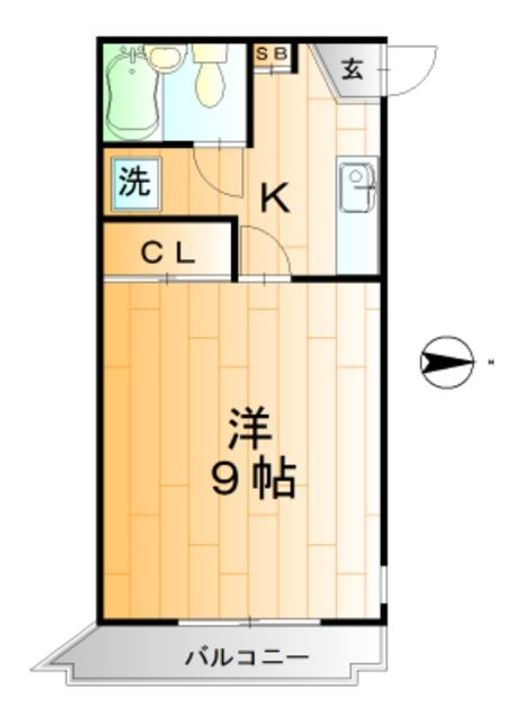 キャッスル虎丸の間取り