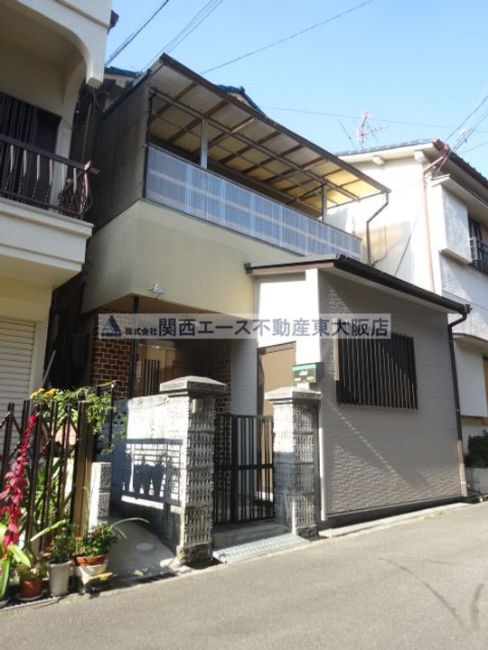大阪府東大阪市五条町(一戸建)の賃貸物件の外観