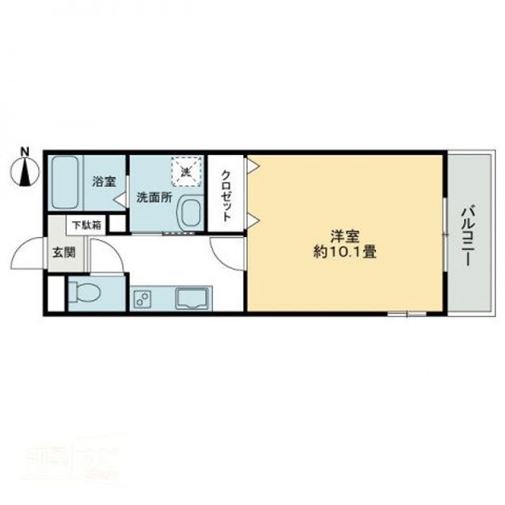 フォブール林町の間取り